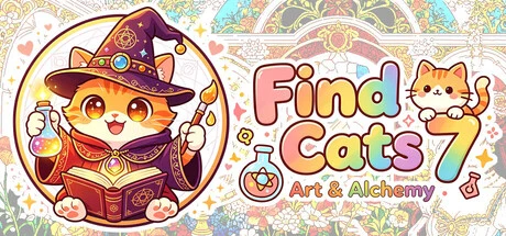 Find Cats 7 Art & Alchemy cover