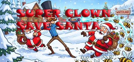 Super Clown Save Santa cover