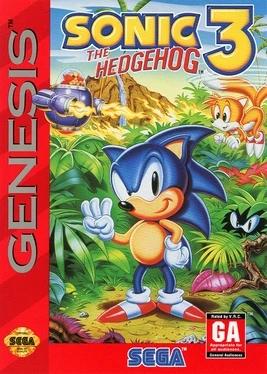 Sonic the Hedgehog 3 cover