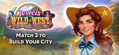 Jewels of the Wild West: Match 3 to Build Your City cover