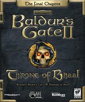 Baldur's Gate II: Throne of Bhaal cover