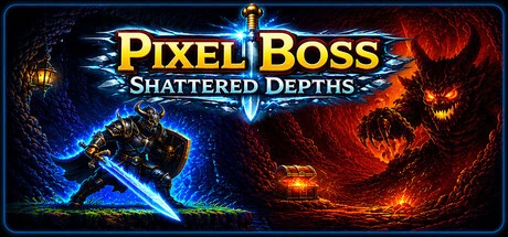 PixelBoss: Shattered Depths cover art