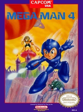 Mega Man 4 cover